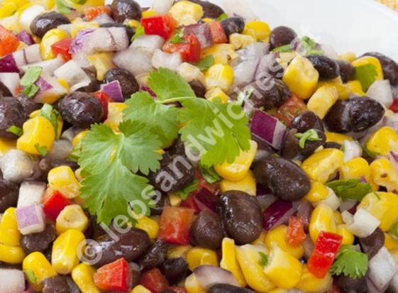 SLBN0120 Bohnensalat