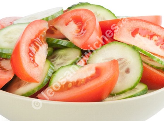 SLGT0120 Gurkentomaten Salat