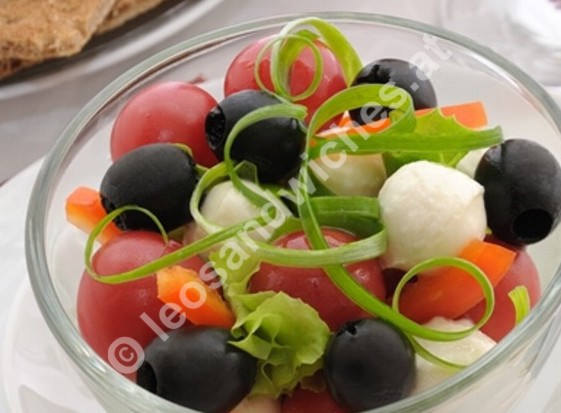 SLMT0120 Mozzarella Tomaten Salat