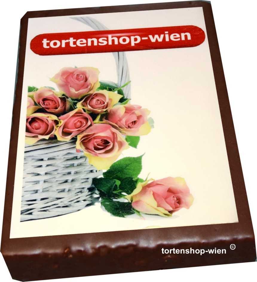 TSWT101- Werbetorte mit Logo/ Photo 20x 30 Cm